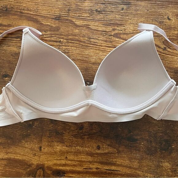 Nautica Light Purple Wire Free Lightly Padded Smooth Bra Size 34C - Picture 6 of 6